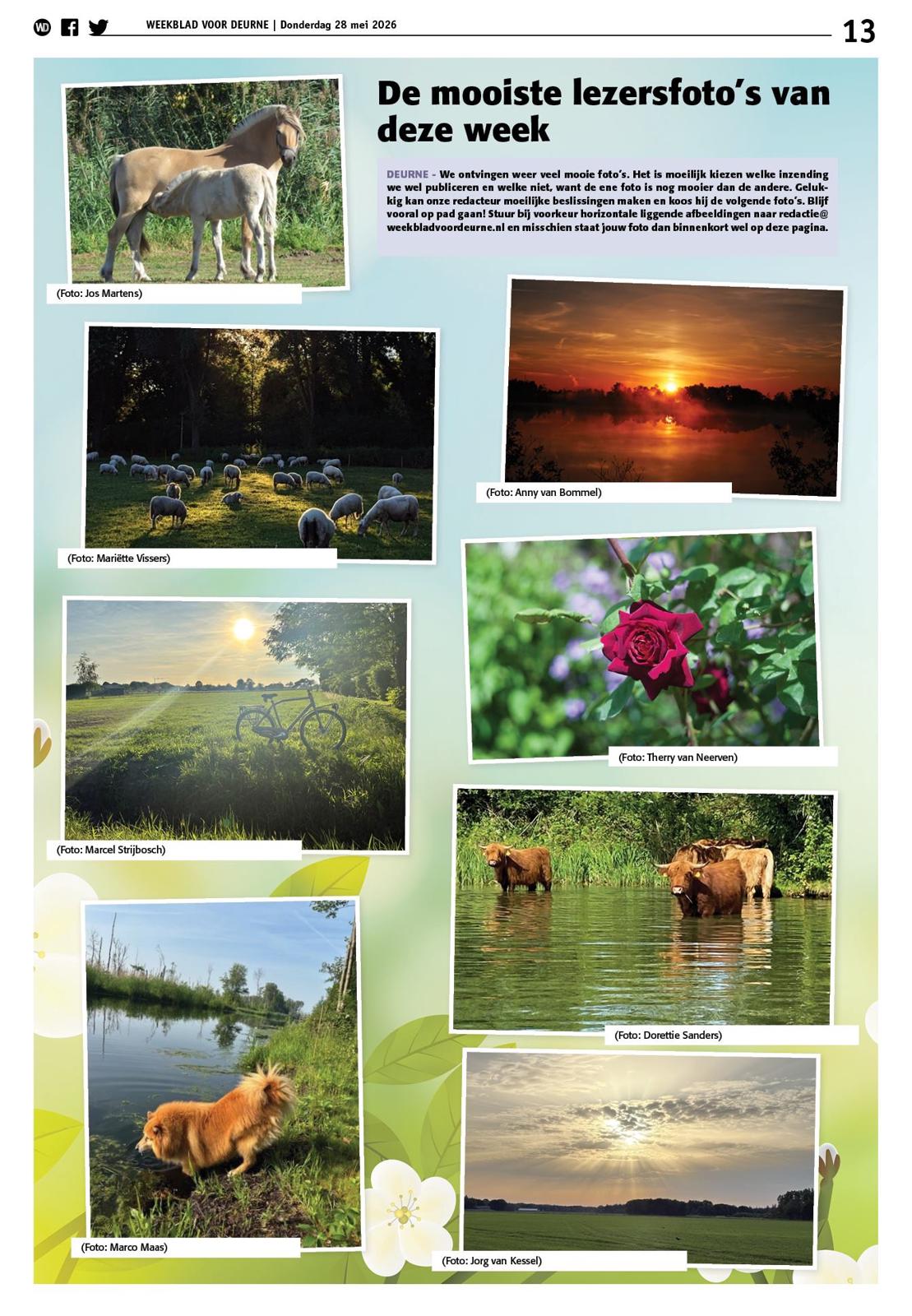 Published image in Weekblad van Deurne